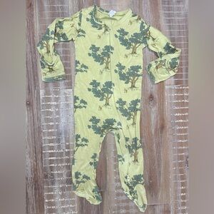 kate quinn 2 way zipper baby bamboo footies zippy sleeper pajama Winnie The Pooh
